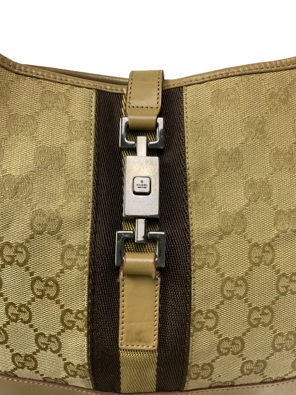 Gucci GG Canvas Jackie Hobo Bag